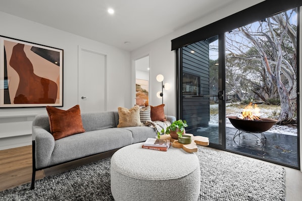 Living area - Alpine Vision Chalet (Dinner Plain)