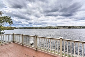 Property grounds - Beautiful Lakefront Retreat w/ Deck & Views! (Newton)