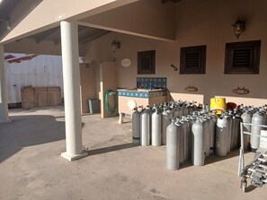 Enceinte de l’hébergement