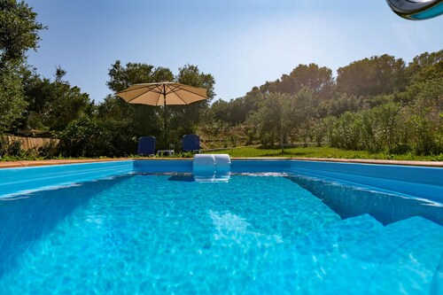 charming self-catering bungalow in the village of Spartia