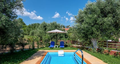 peaceful Kefalonia villa with private pool
