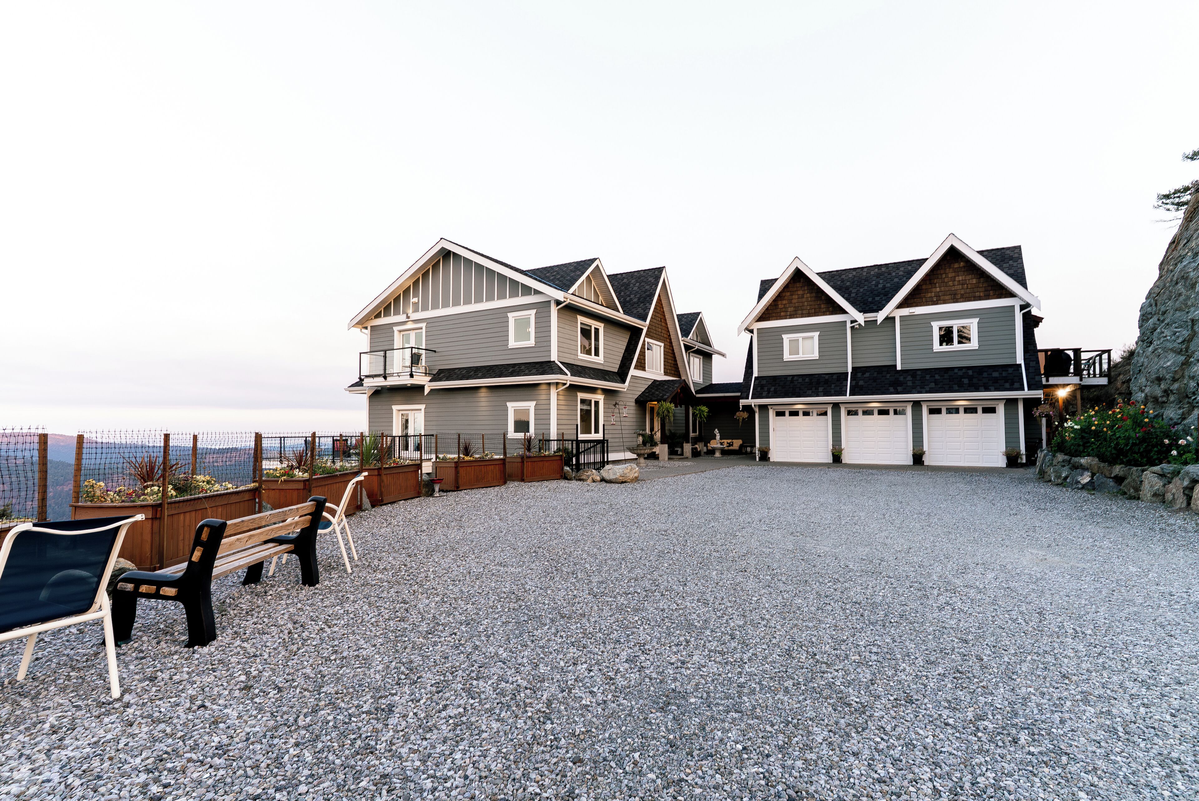 Façade de l’hébergement