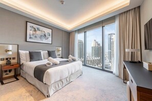 2 bedrooms, desk, iron/ironing board, WiFi - Address Dubai Opera Residences I 2BR Deluxe Suite (Dubai)
