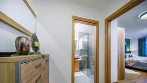 Apartamento | 1 quarto, roupa de cama