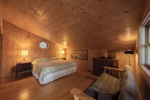 Iron/ironing board, travel cot, WiFi, bed sheets - Rustic Lakefront Retreat w/ Boathouse, Views & Fun (Diamond Point)