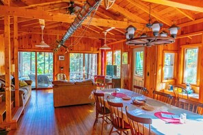 Interior - Rustic Lakefront Retreat w/ Boathouse, Views & Fun (Diamond Point)