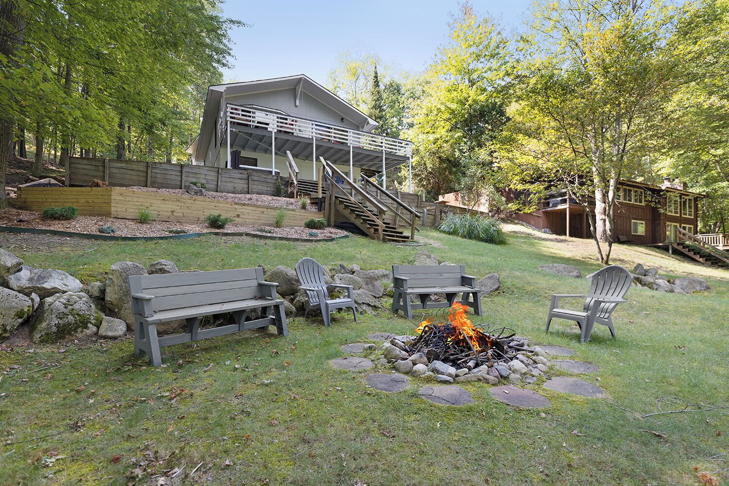 Enceinte de l’hébergement