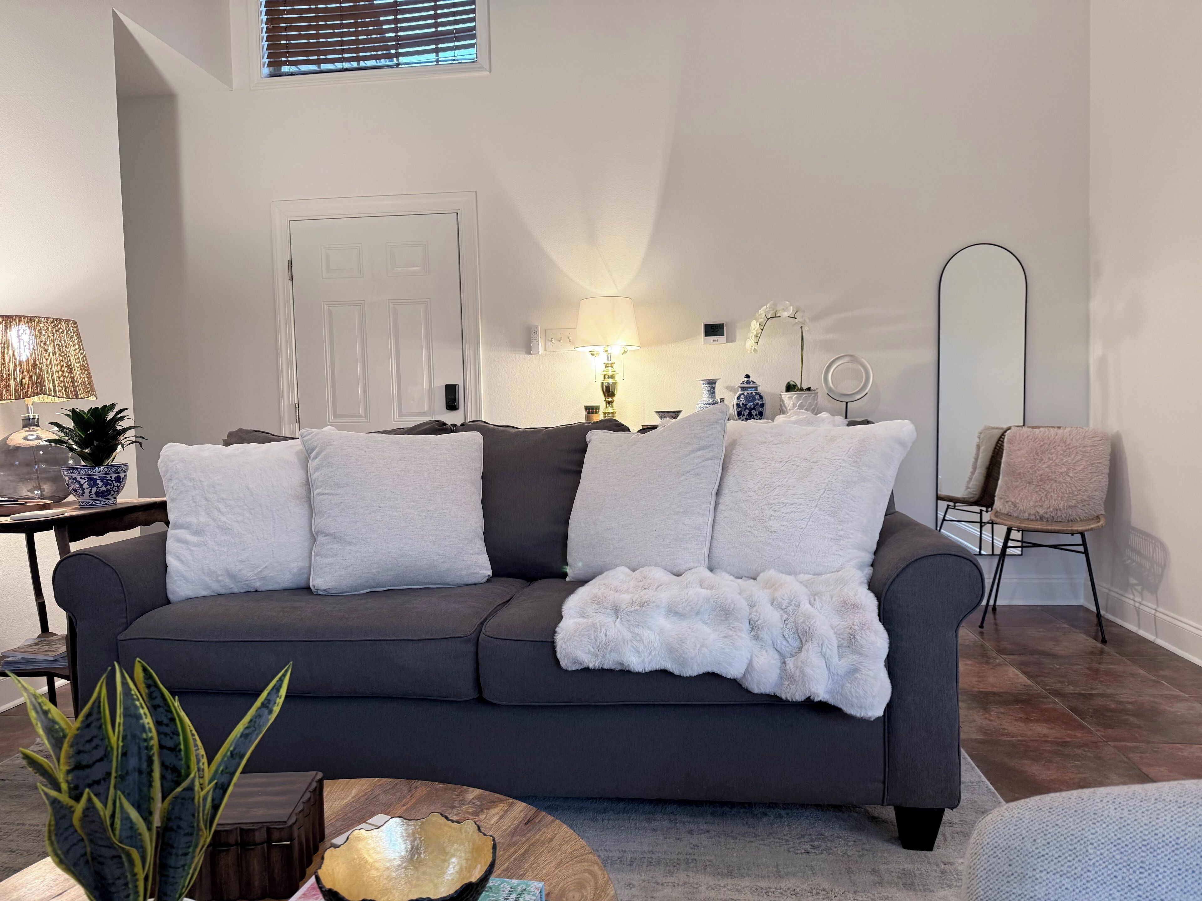 TV connectée, cheminée