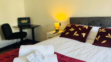 Een strijkplank/strijkijzer, wifi