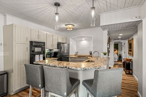 Fridge, microwave, oven, stovetop - Slopeside, Ski-In, Walk to Everything, Private Shuttle, Hot Tubs, FirePit (Steamboat Springs)