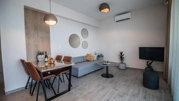 Superior Villa, Balcony, Courtyard View | Living area | Flat-screen TV