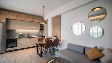Superior Villa, Balcony, Courtyard View | Living area | Flat-screen TV