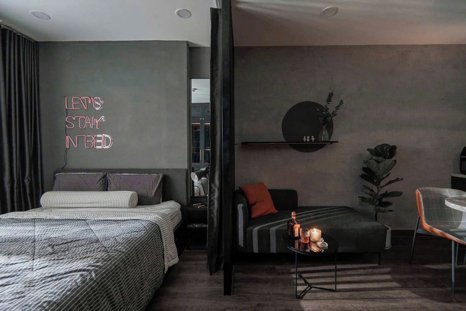 Luxury Studio Suite, City View | Desk, laptop workspace, blackout drapes, soundproofing