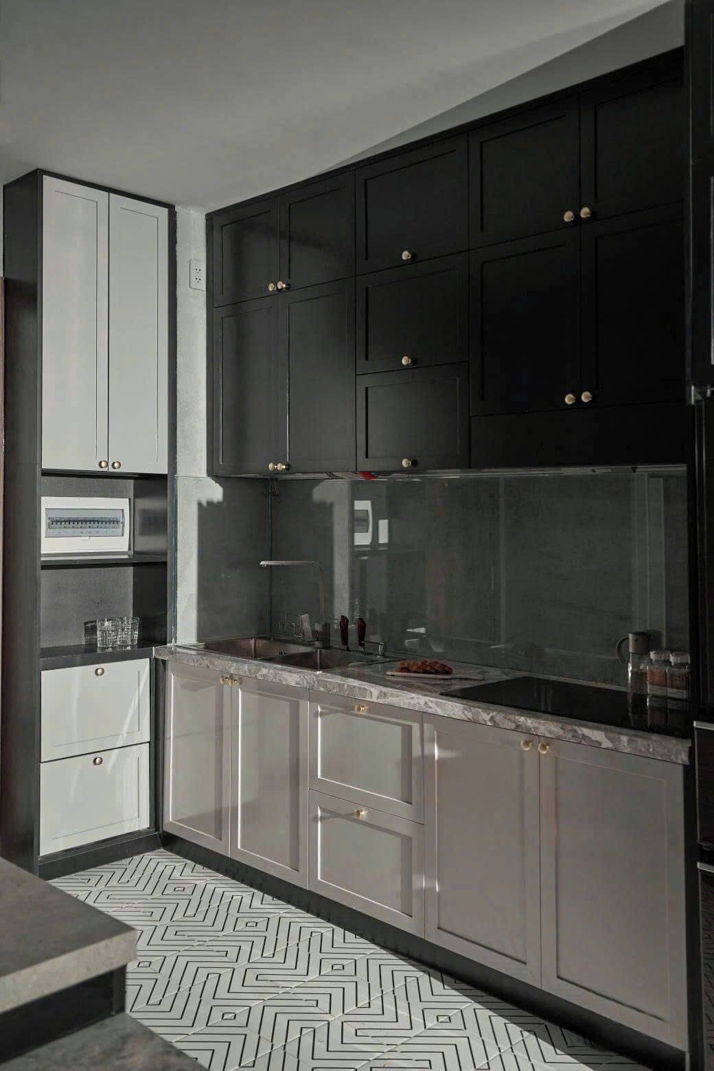 奢华开间套房, 城市景观 | 私人厨房 | 微波炉、炉灶、厨具/餐具