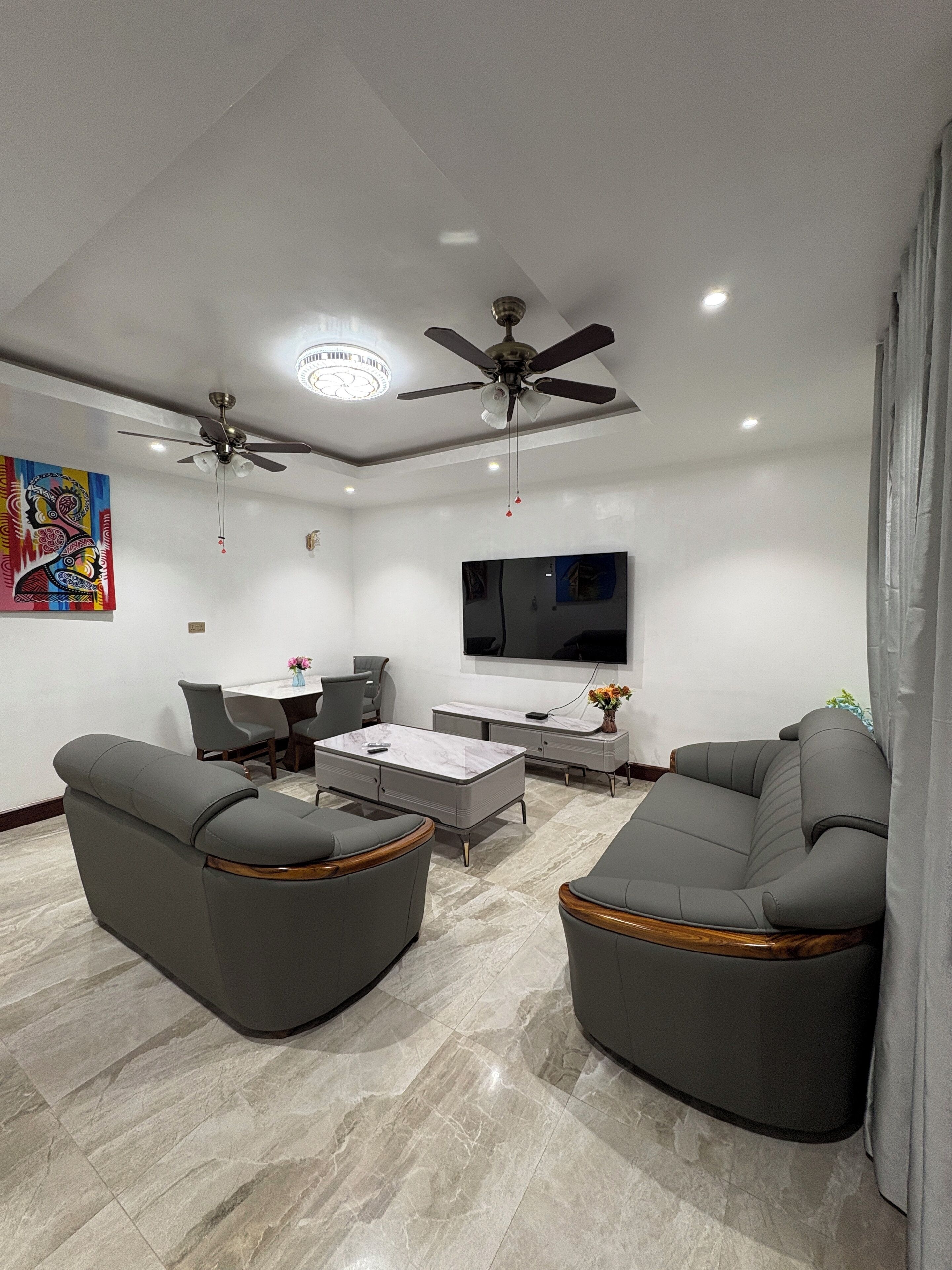 Apartment, Balcony | Living area