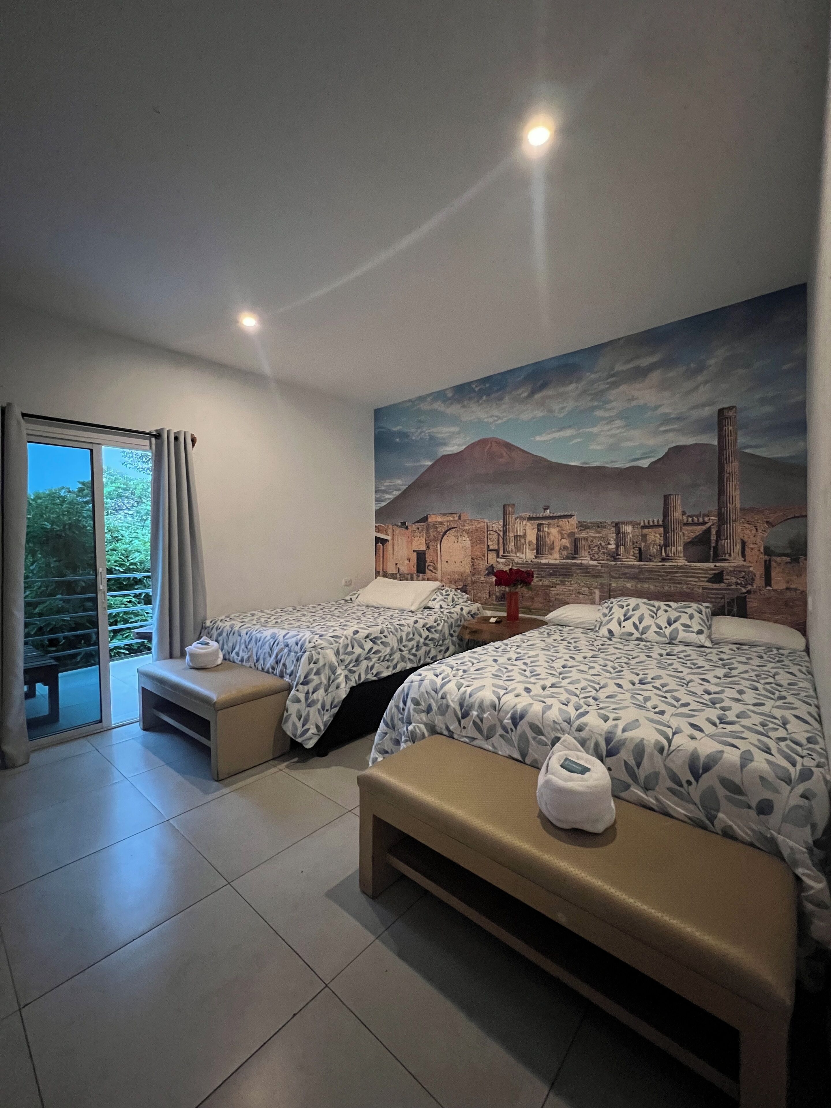 Deluxe Twin Room, Balcony | In-room safe, blackout drapes, iron/ironing board, free WiFi