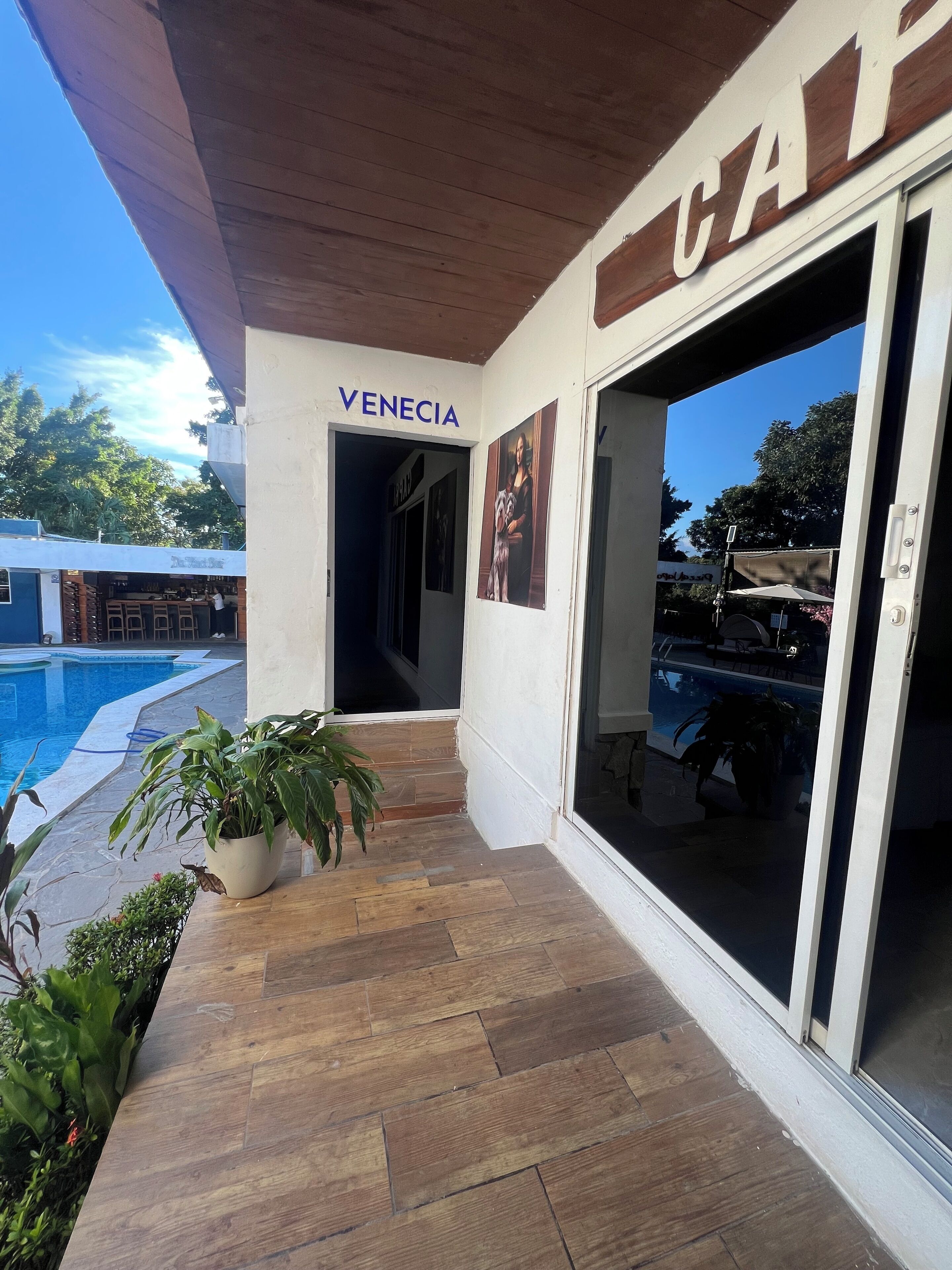 Family Quadruple Room, Pool View | In-room safe, blackout drapes, iron/ironing board, free WiFi