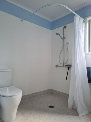 Towels, soap, toilet paper