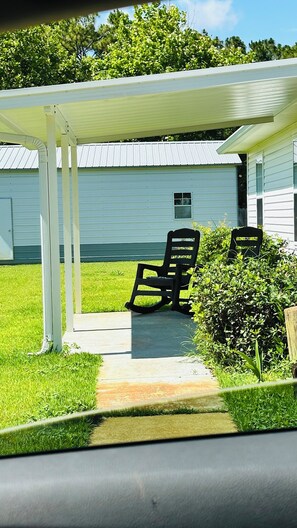 Terrace/patio - Marvelous 3-bedroom house close to the beach  in peaceful Navarre (Navarre)