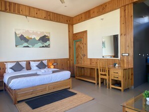 Deluxe Double or Twin Room, Balcony, Mountain View | Desk, laptop workspace, free WiFi - Kasar Escape (Almora)
