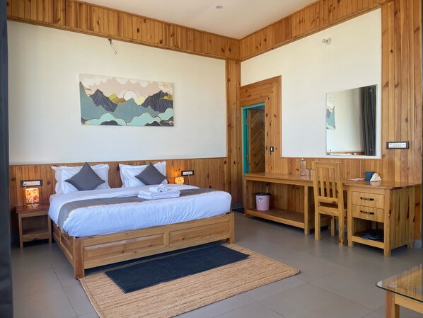 Deluxe Double or Twin Room, Balcony, Mountain View | Desk, laptop workspace, free WiFi - Kasar Escape (Almora)
