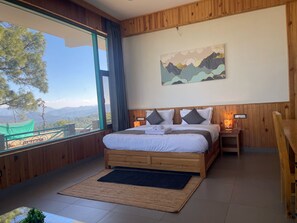 Deluxe Double or Twin Room, Balcony, Mountain View - Kasar Escape (Almora)