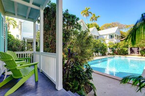Pool - Life Is A Breeze: Gated Old Town Townhome Just 1 Block from Duval Street w/ Pool & Parking (Key West)