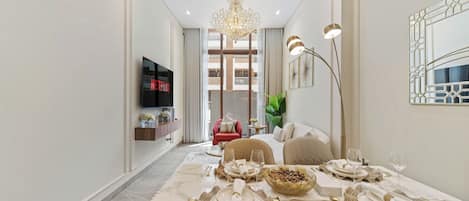 Comfort Apartment, 2 Bedrooms, Non Smoking | In-room dining