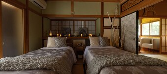 Private Japanese Modern Onsen Villa Azumino Nagano