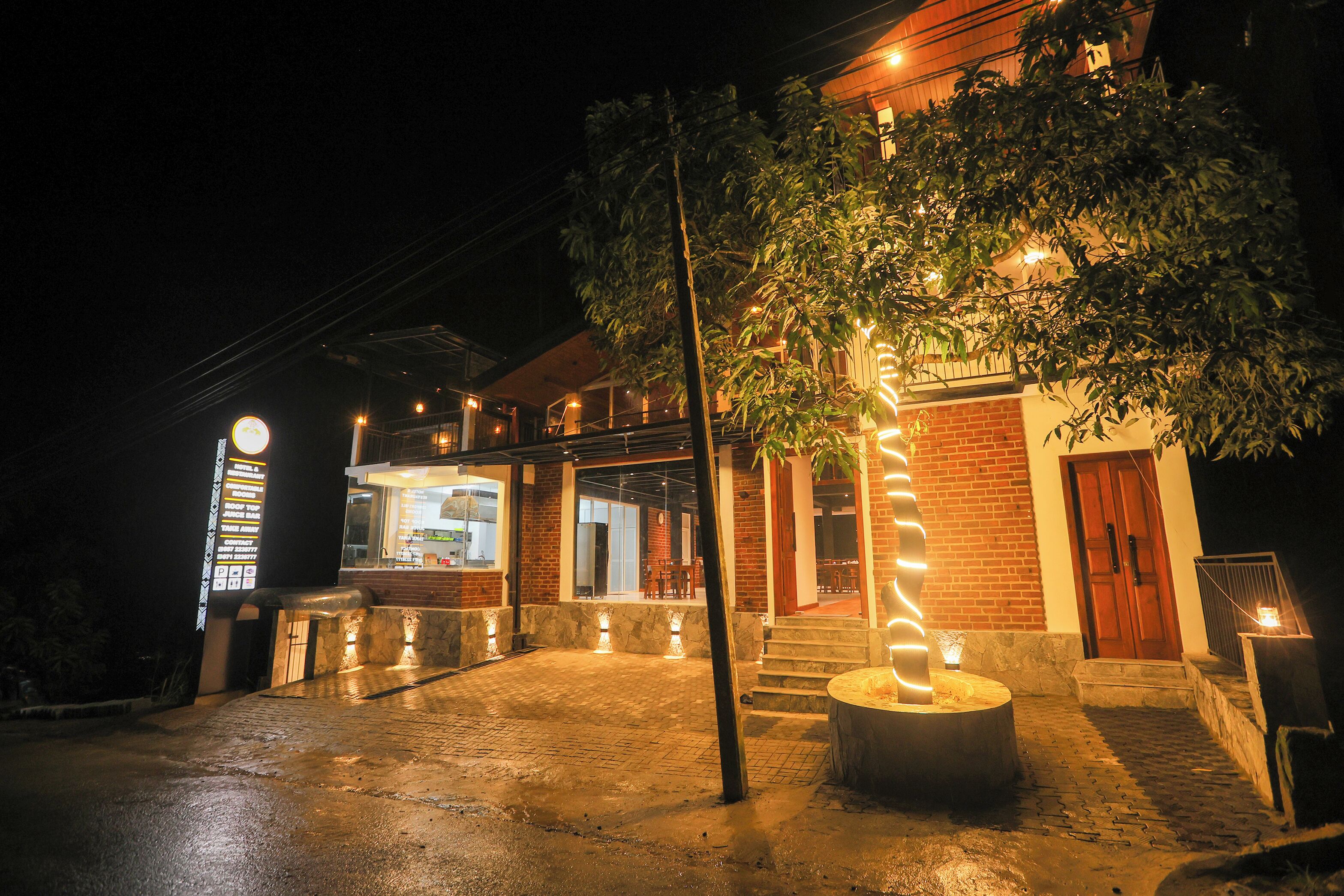 Fachada de la propiedad