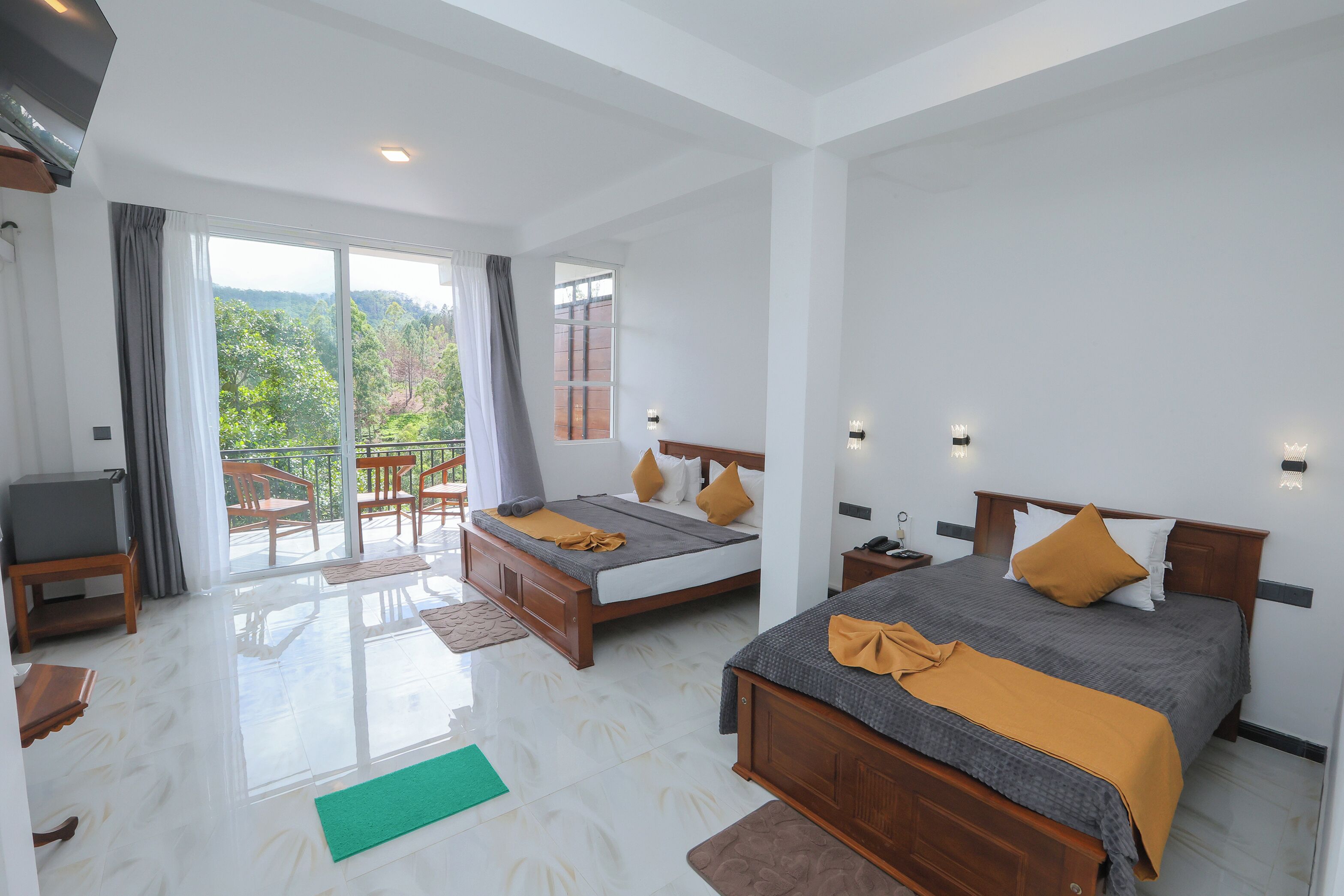 Deluxe Triple Room, Balcony, Mountain View | Premium bedding, memory foam beds, minibar, free WiFi