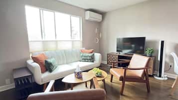 TV connectée, cheminée