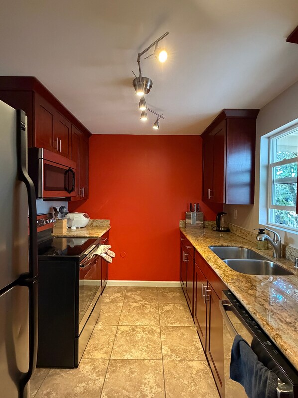 Fridge, microwave, oven, stovetop - Charming and quiet West Seattle Home! (Seattle)