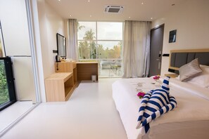 Luxury Double Room | Desk, laptop workspace, free WiFi - Aqua Luna Dhangethi (Dhangethi)