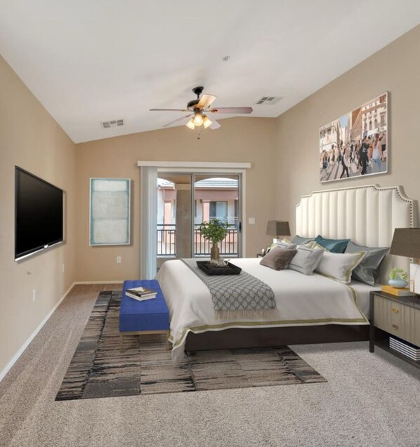 2 bedrooms, iron/ironing board, free WiFi, bed sheets - Perfect 2-bedroom townhome with AC in quaint Chandler (Chandler)