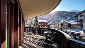 Superior-lejlighed - bjergudsigt | Terrasse/gårdhave