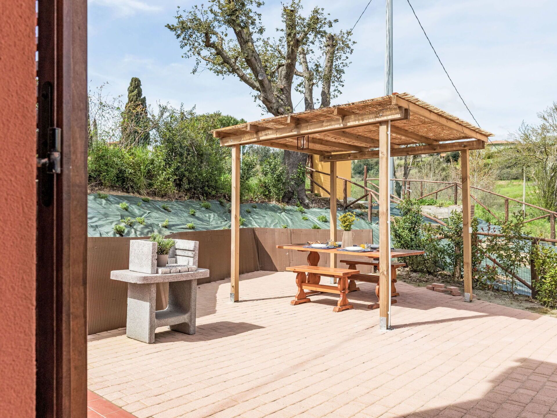 Udendørs spisemuligheder