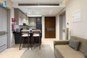 Basic Apartment | Interior - Serene & Spacey 1bdr @ Al Jazi New Cairo (New Cairo)