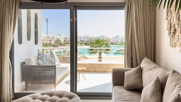 Apartemen Basic | Area keluarga | Televisi 55-inci dengan saluran TV kabel