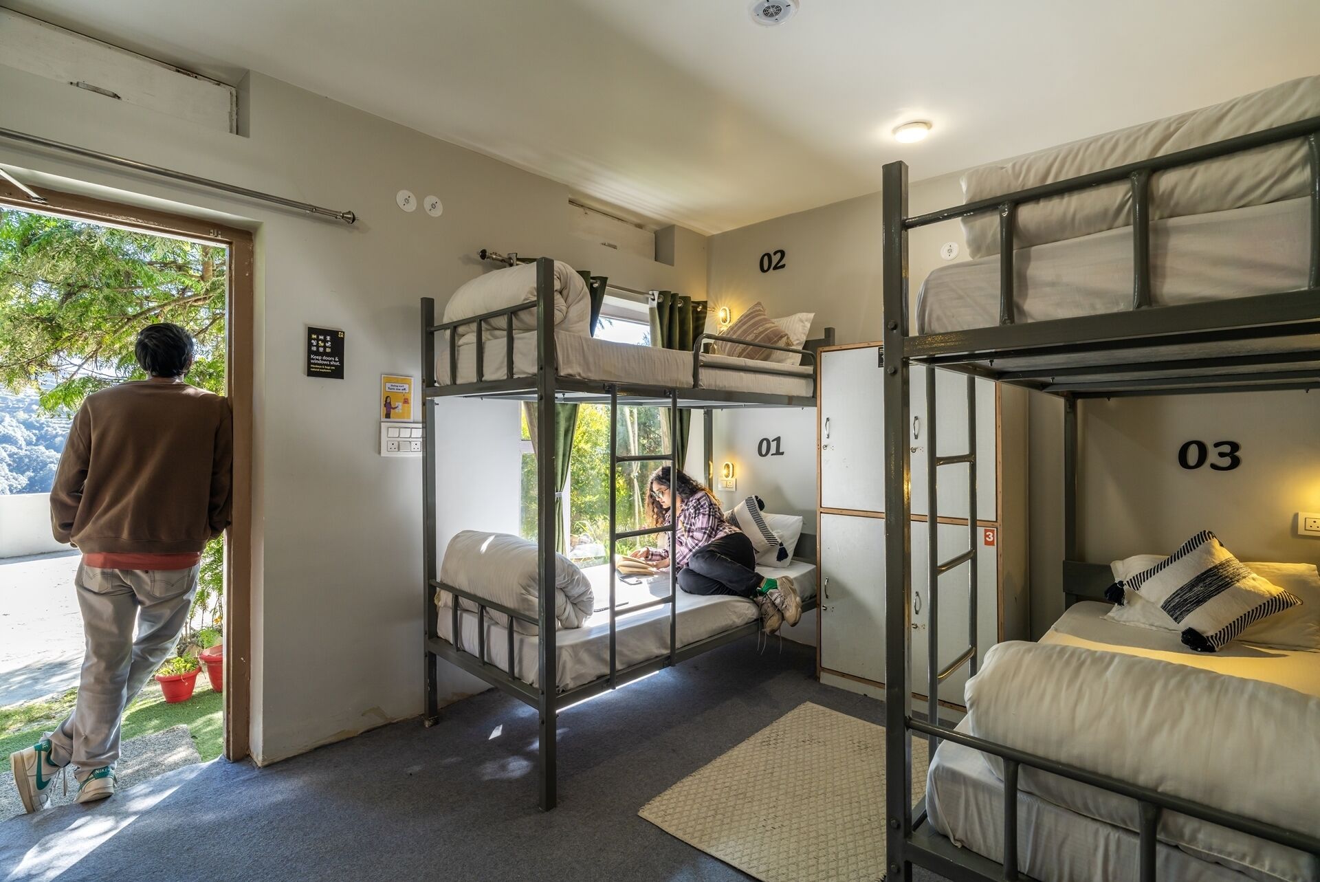 A Bed in 4 Bed Mixed Dorm with Ensuite Washroom | Laptop workspace, free WiFi