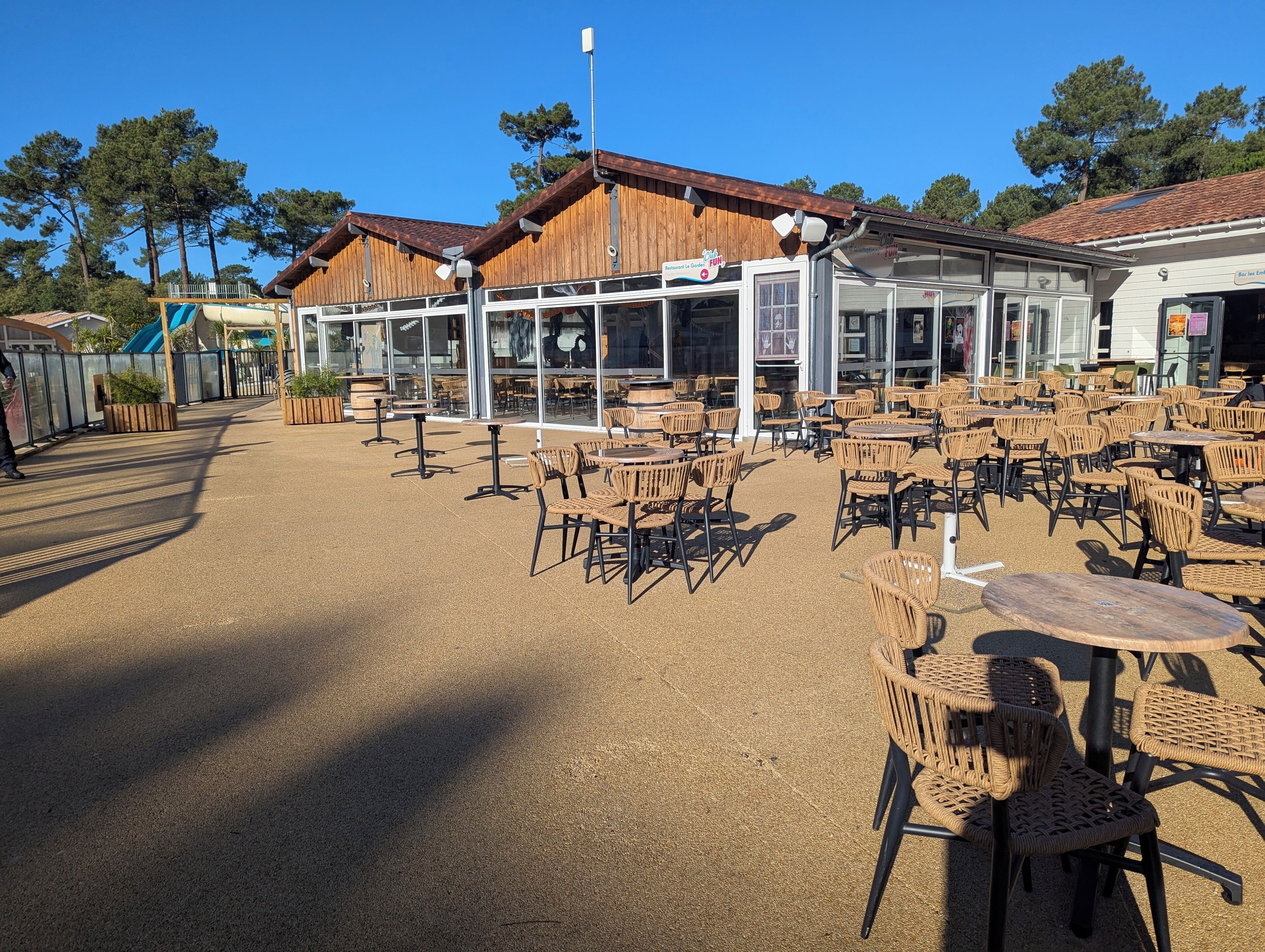 Restaurante al aire libre
