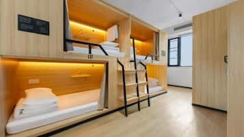 Premium bedding, soundproofing, free WiFi, bed sheets