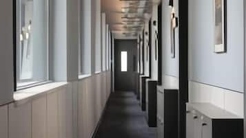 Premium bedding, soundproofing, free WiFi, bed sheets