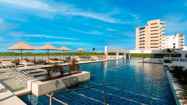 2 outdoor pools - AC House - Santa Marta (Santa Marta)