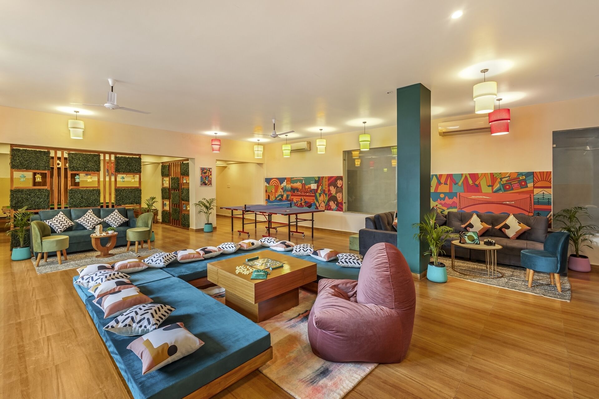 Khu tiếp khách ở sảnh