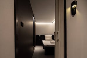 Premium bedding, blackout curtains, free WiFi, bed sheets