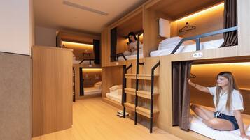 Bed in 6-Bed Female Dormitory Room