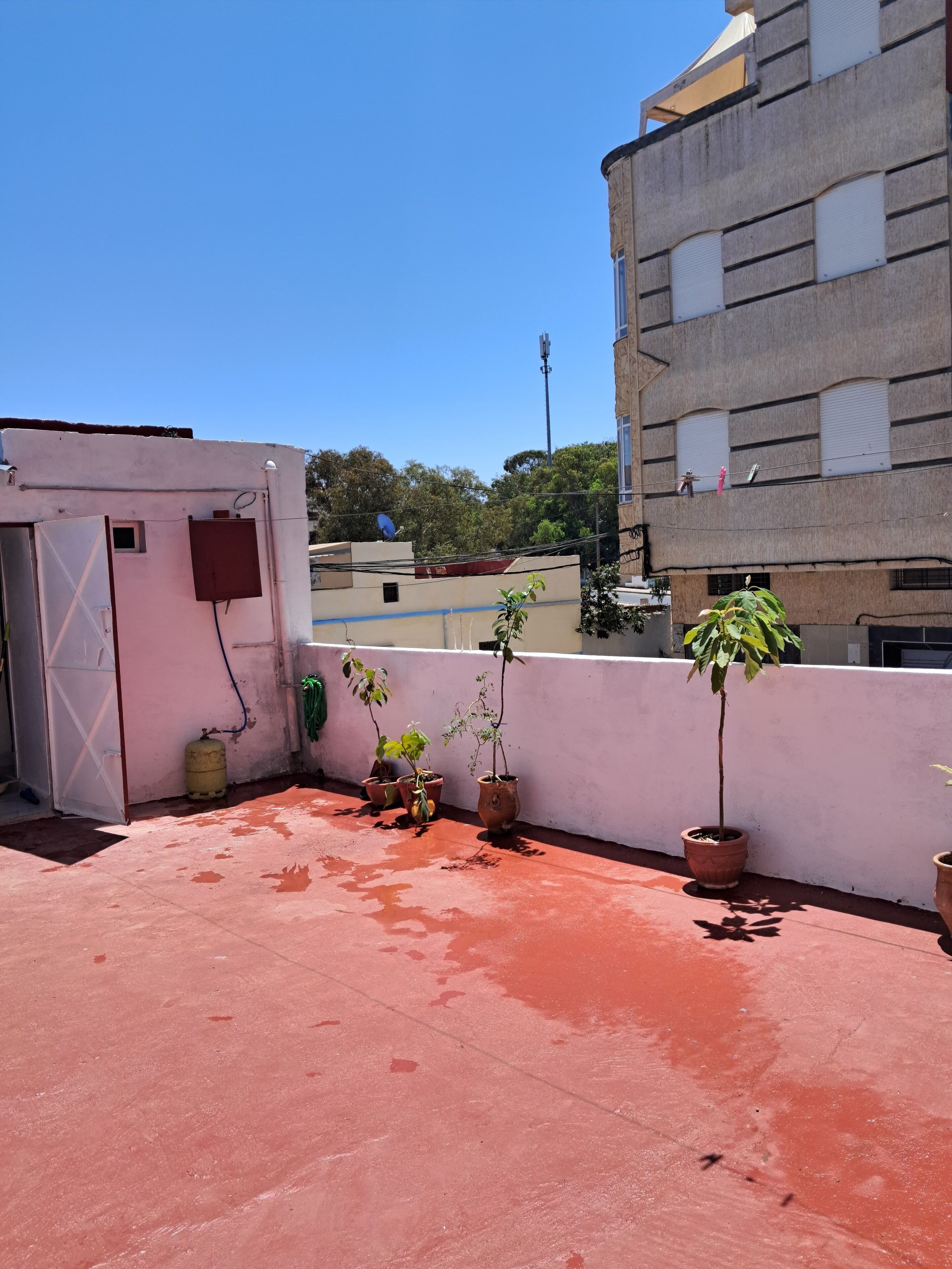 Enceinte de l’hébergement