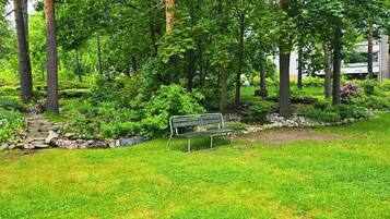 Overnattingsstedets uteområder