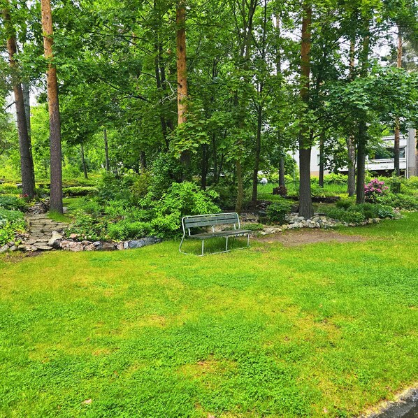 Overnattingsstedets uteområder